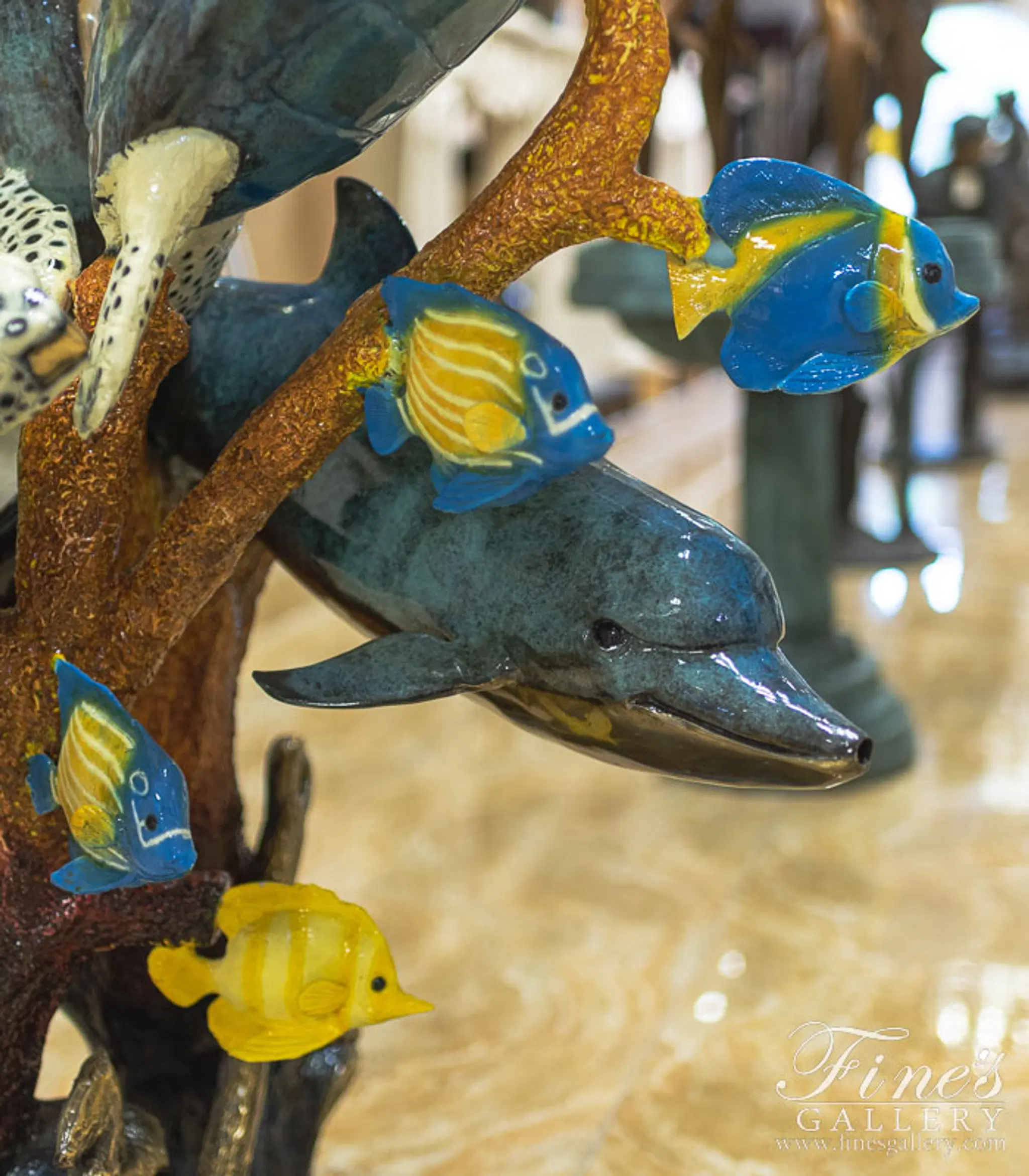 Bronze Fountains - Bronze Ocean Life Fountain - BF-226 - Fine's